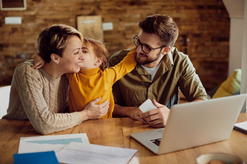Família protegida pela Catalão Seguros